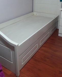 iki kişilik ferfoje demir karyola 10 ikinci el 80 x 180 ölçüsünde sandıklı çekmeceli karyola bazası