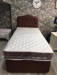 Tek kişilik sandıklı baza 90*190 ölçüsünde kaçırmayın 13 Tekli spot baza yatak başlık sıfır ürün