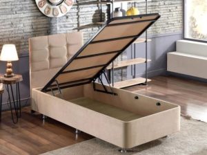İkiz yatak bazası 2.el ucuz 7 Defolu Outlet Baza ve Başlık Seti 90x190 cm
