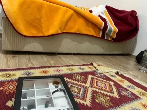 İKİNCİ EL UZAY GRİSİ TEK KİŞİLİK BAZA 20 Ucuz spot tekli baza sandığı var eşya saklanabilir