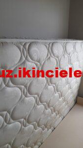 iki kişilik spot yatak 2. el çift kişilik yatak 2.el baza 120 TL