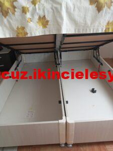 ikinci el 180x200 baza yatak toplu otel bazalar
