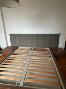 KULLANILMIŞ BAZA YATAK VE KARYOLA 15 Çıkma temiz baza ahşap iskeletli iki kişilik baza